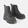 Buffalo Aspen Lace Up Warm schwarz 65058 3