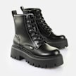 Buffalo Aspen Lace Up MID schwarz 65482 3