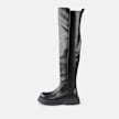 Buffalo Lennox Overknee schwarz 91259 1