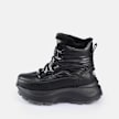 Buffalo Manhatten WNTR Lace Up Puffed schwarz 91279 1