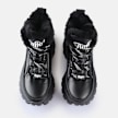 Buffalo Manhatten WNTR Lace Up Puffed schwarz 91279 2