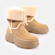 Buffalo Olympia Fold Boot Warm beige 91223 3