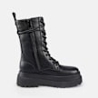 Buffalo Pluto Lace Up MID schwarz 91239 4