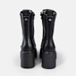 Buffalo Mila Lace Up MID Nero 91207 5