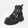 Buffalo Pluto Zip Buckle nero 94051 2