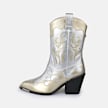 Buffalo West Bootie MID argento 93559 1
