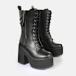 Buffalo Killah Lace Up HI Chain schwarz 92494 3