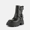 Buffalo Zaven Bootie Biker Nero 93025 2