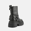 Buffalo Zaven Bootie Biker Nero 93025 4