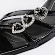 Buffalo Kaida Sandal Heart nero 97353 4