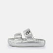 Buffalo Ibiza Slide silber 97311 1