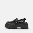 Buffalo Vega Clog Buckle negro 97302 1