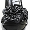 Buffalo June Sandal Blossom nero 102325 5