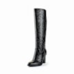 Buffalo Zoe Boot vegan, grigio nero 102295 2