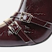 Buffalo Willow Ankle Bootie Buckle rojo 102298 5