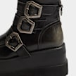 Buffalo STACK BIKER BOOT - VEGAN NAPPA gris 104559 3