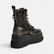 Buffalo STACK LACE UP MID - VEGAN NAPPA Grau 104565 3