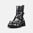 Buffalo SORAYA HEAVY BIKER MID - VEGAN NAPPA Grau 104577 3