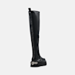 Buffalo BRAKE OVERKNEE - VEGAN NAPPA black 104586 4