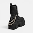 Buffalo GOSPHER LACE UP MID CHAIN - VEGAN NAPPA nero 104589 3