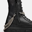 Buffalo GOSPHER LACE UP MID CHAIN - VEGAN NAPPA schwarz 104589 4