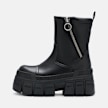 Buffalo GOSPHER  ZIP MID - VEGAN NAPPA schwarz 104593 1