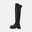 Buffalo Dione Overknee schwarz 104603 1