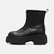 Buffalo PHANTOM FRONT ZIP - VEGAN NAPPA Nero 104605 1