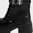 Buffalo LIV LACE UP MID - VEGAN NAPPA Schwarz 104627 4