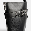 Buffalo LIV ZIP BOOT HI - VEGAN NAPPA Schwarz 104626 4