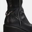Buffalo KILLAH STRETCH HI - VEGAN NAPPA Nero 104631 4