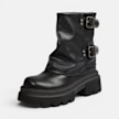 Buffalo MAVE FOLD MID  - VEGAN NAPPA Nero 104635 2