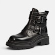 Buffalo CATHY BIKER MID TB - VEGAN NAPPA negro 104639 2