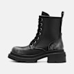 Buffalo CATHY LACE UP MID - VEGAN NAPPA grau 104644 1
