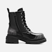 Buffalo CATHY LACE UP MID - VEGAN NAPPA grau 104644 2