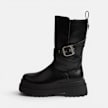 Buffalo PLUTO BIKER HI - VEGAN NAPPA Schwarz 104648 1
