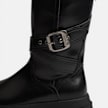 Buffalo PLUTO BIKER HI - VEGAN NAPPA black 104648 4