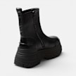 Buffalo FUSION PANEL ZIP MID - VEGAN NAPPA negro 104680 3