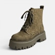 Buffalo ASPEN LACE UP MID WARM - VEGAN NUBUCK beige 104714 2