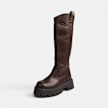 Buffalo ASPEN RIDING BOOT HI - VEGAN NAPPA brun 104724 2