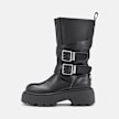 Buffalo PHANTOM BIKER HI - VEGAN NAPPA negro 104754 1