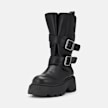 Buffalo PHANTOM BIKER HI - VEGAN NAPPA Nero 104754 3