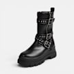 Buffalo ASPHA ZIP BIKER - VEGAN NAPPA nero 104843 2