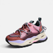 Buffalo TRIPLET LACE - VEGAN NUBUCK/NYLON rosa 104855 2