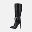 Buffalo Sienna Belt Boot HI black 104878 1