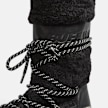 Buffalo ORCUS SNOW HI - VEGAN NAPPA/FUR schwarz 104880 3