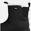 Buffalo LENNOX RAIN  SHORT WARM - VEGAN RUBBER black 104879 4