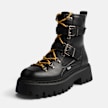 Buffalo ASPEN HIKE MID BS - VEGAN NAPPA negro 104905 2