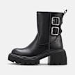 Buffalo ZENA BUCKLE BOOT MID - VEGAN NAPPA black 105965 1