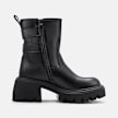 Buffalo ZENA BUCKLE BOOT MID - VEGAN NAPPA black 105965 3